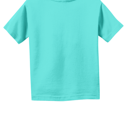 Caribbean Toddler Fine Jersey Tee – Soft Cotton Custom T-Shirt for Kids by Print View back