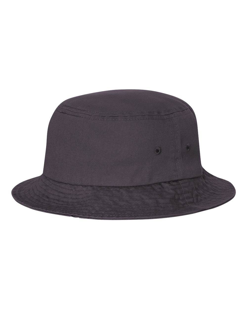 Charcoal bucket hat by Print-View featuring a stylish printed design, available plain or customizable.