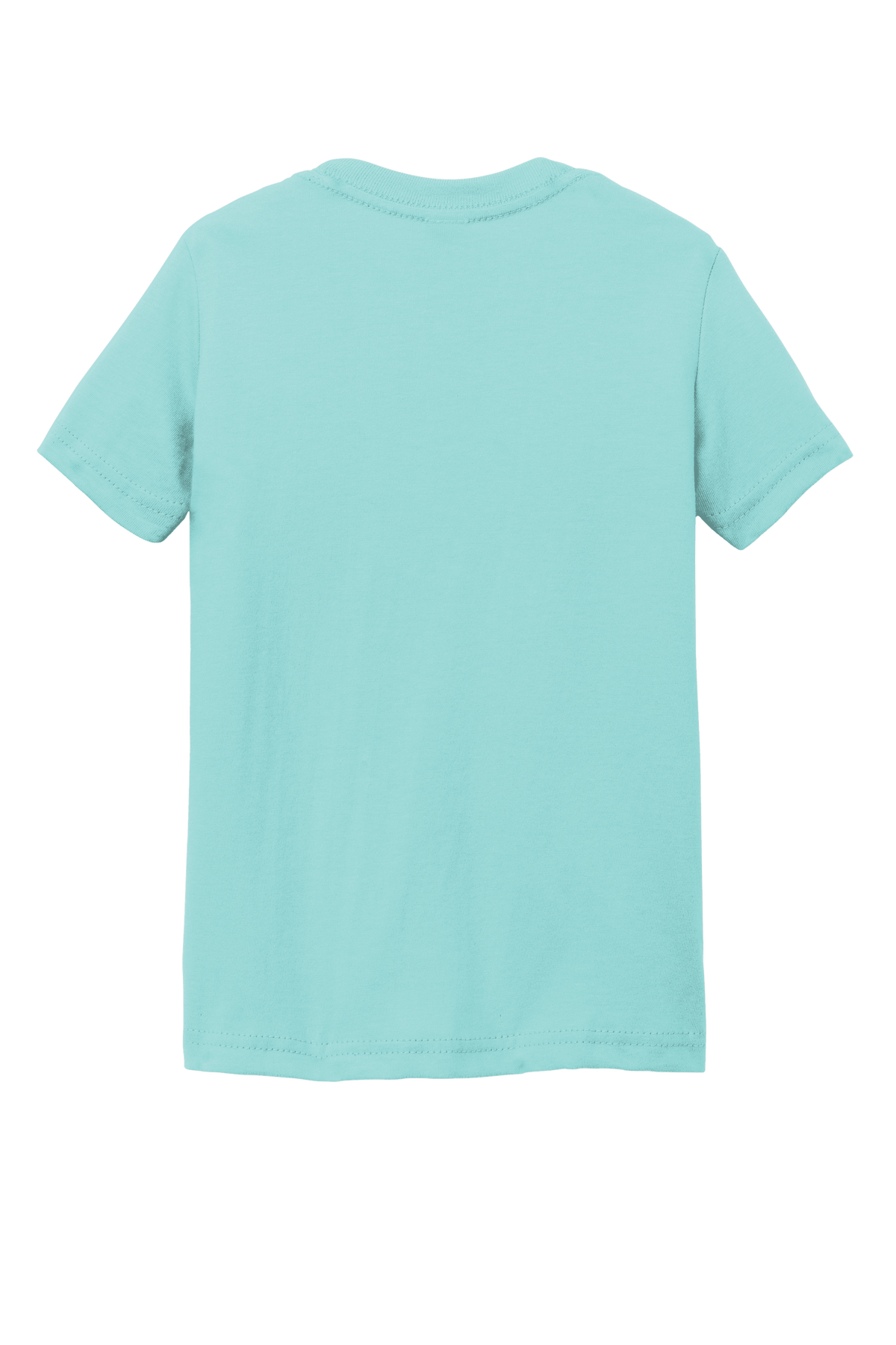 Back view of Rabbit Skins toddler fine jersey T-shirt made of soft cotton, a comfortable custom kid's T-shirt by Print View.