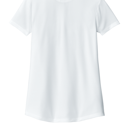 Custom Brooks Brothers Women’s Polo Shirt – breathable mesh pique fabric in feminine fit White back