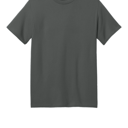 Custom Printed Recycled Tee – Port & Company® Eco Shirt Charcoal