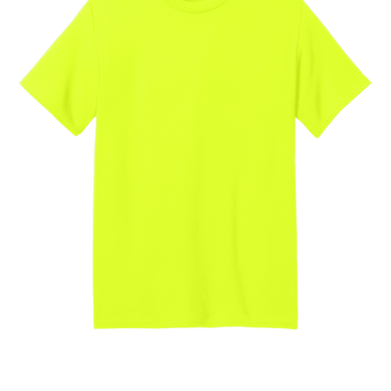 Custom Printed Recycled Tee – Port & Company® Eco Shirt Neon green