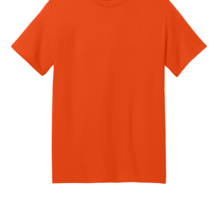 Custom Printed Recycled Tee – Port & Company® Eco Shirt Orange