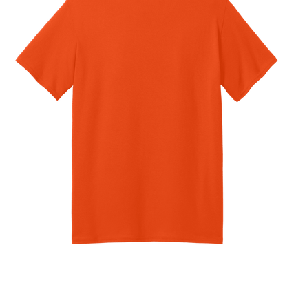 Custom Printed Recycled Tee – Port & Company® Eco Shirt Orange back
