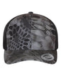 Custom YP Classics retro trucker cap by Yupoong with embroidered or printed logo, featuring a classic mesh trucker hat design.