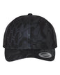 Custom YP Classics® retro trucker cap with embroidered logo, featuring a stylish Kryptek Typhon design on a personalized Yupoong hat.