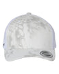 Custom YP Classics retro trucker cap by Yupoong with embroidered logo, featuring a classic trucker hat style and personalized design.