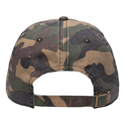 Custom embroidered '47 Brand Clean Up Cap with logo – Print View Camo back