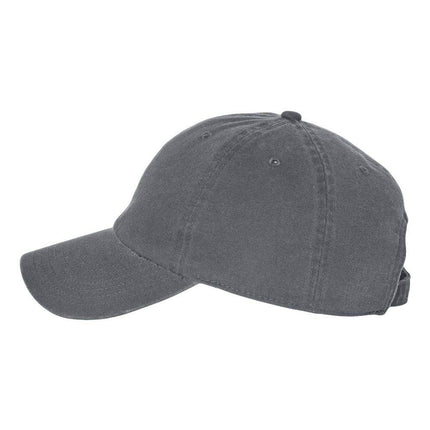 Custom embroidered '47 Brand Clean Up Cap with logo – Print View Charcoal side