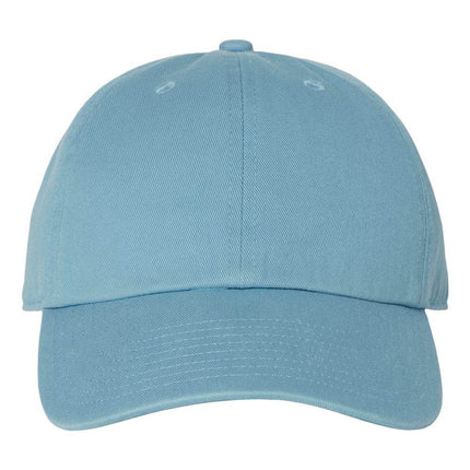 Custom embroidered '47 Brand Clean Up Cap with logo – Print View Columbia Blue