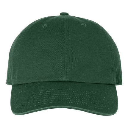 Custom embroidered '47 Brand Clean Up Cap with logo – Print View Forest Green