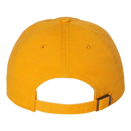 Custom embroidered '47 Brand Clean Up Cap with logo – Print View Gold back