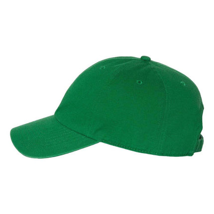 Custom embroidered '47 Brand Clean Up Cap with logo – Print View Green side