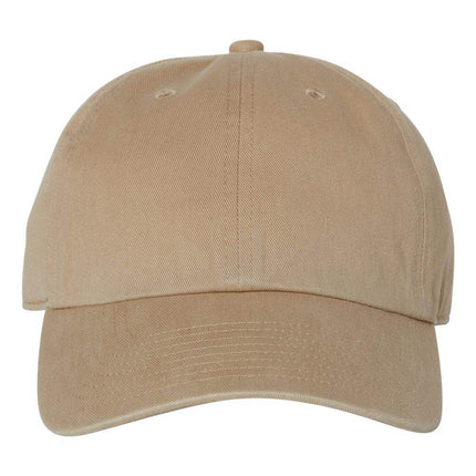 Custom embroidered '47 Brand Clean Up Cap with logo – Print View Khaki