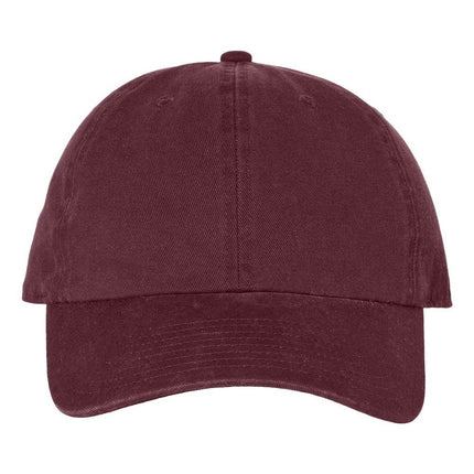 Custom embroidered '47 Brand Clean Up Cap with logo – Print View Maroon