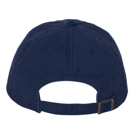 Custom embroidered '47 Brand Clean Up Cap with logo – Print View Navy back