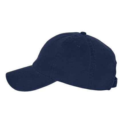 Custom embroidered '47 Brand Clean Up Cap with logo – Print View Navy side