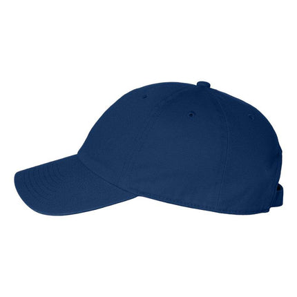 Custom embroidered '47 Brand Clean Up Cap with logo – Print View Royal side