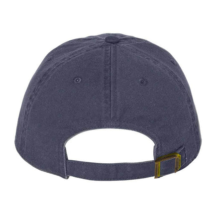 Custom embroidered '47 Brand Clean Up Cap with logo – Print View Vintage Navy back