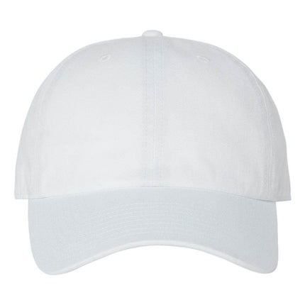 Custom embroidered '47 Brand Clean Up Cap with logo – Print View White