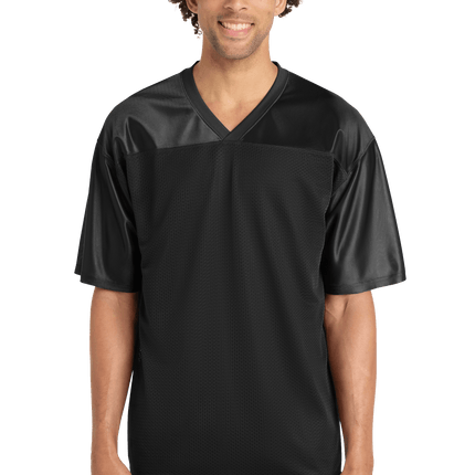 Customizable Football Mesh Jersey – Add Name, Number & Team Logo - Print-View