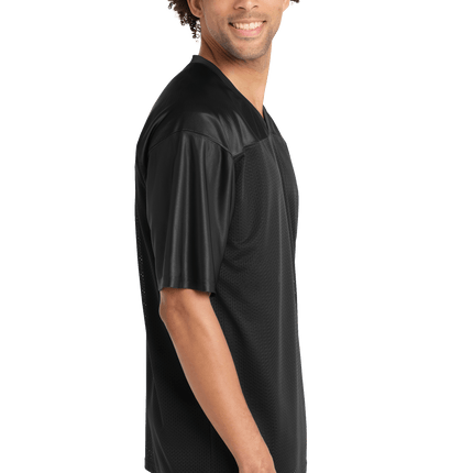 Customizable Football Mesh Jersey – Add Name, Number & Team Logo - Print-View
