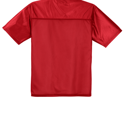 Customizable Football Mesh Jersey – Add Name, Number & Team Logo - Print-View