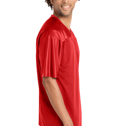 Customizable Football Mesh Jersey – Add Name, Number & Team Logo - Print-View