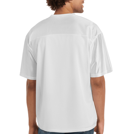 Customizable Football Mesh Jersey – Add Name, Number & Team Logo - Print-View