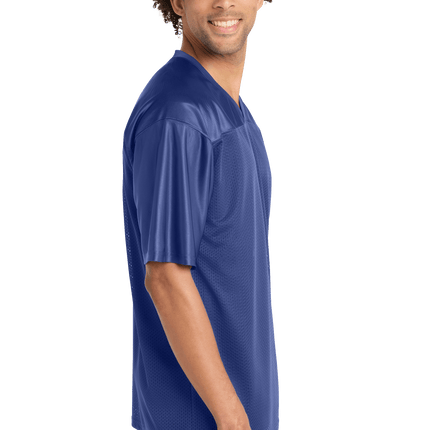 Customizable Football Mesh Jersey – Add Name, Number & Team Logo - Print-View