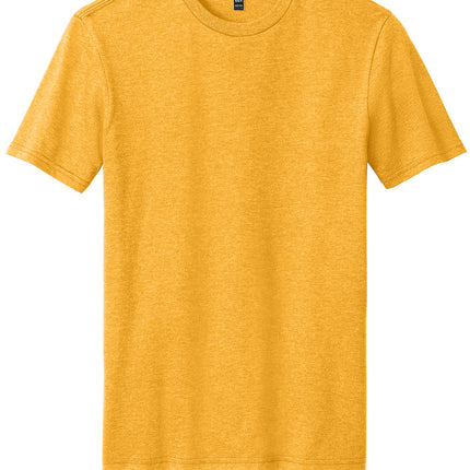 District® Perfect Blend® CVC Tee front view yellow— personalized soft CVC tee by Print-View