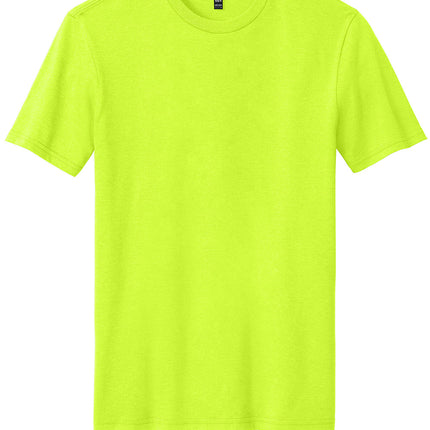 District® Perfect Blend® CVC Tee front view green— custom print ready CVC tee by Print-View