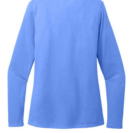 District® Women’s Perfect Blend® CVC Long Sleeve Tee