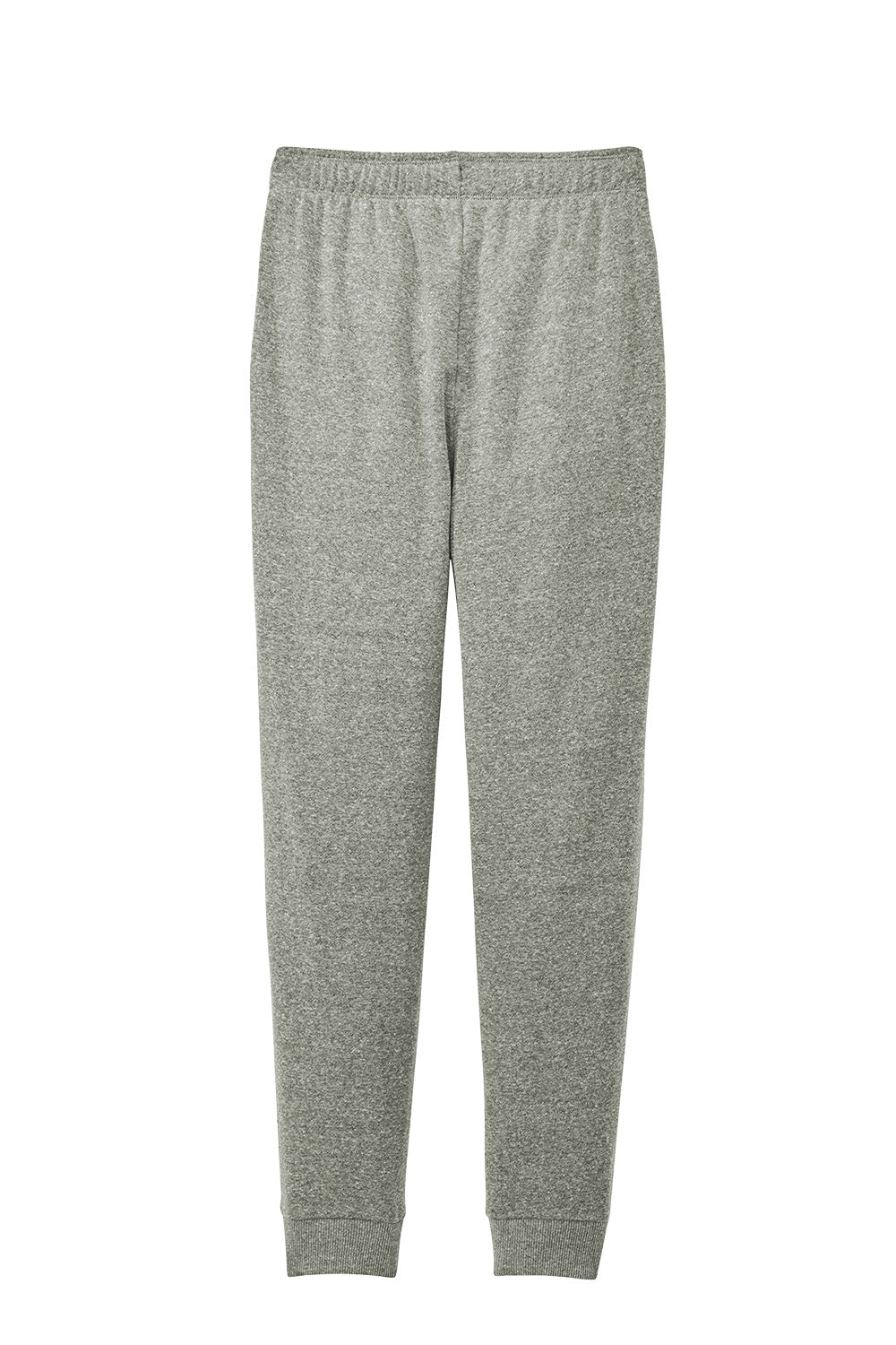 Print-View District Women’s Perfect Tri Fleece Jogger in grey frost, showing the back view with relaxed fit and soft fleece fabric.