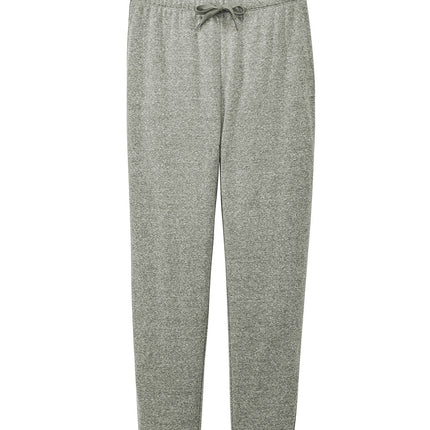 Gray District® Women’s Perfect Tri® fleece jogger with flat front and relaxed fit, ideal for casual and athletic wear.