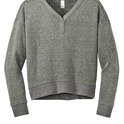 District® Women’s Perfect Tri® Fleece V-Neck Sweatshirt