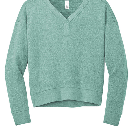 District® Women’s Perfect Tri® Fleece V-Neck Sweatshirt