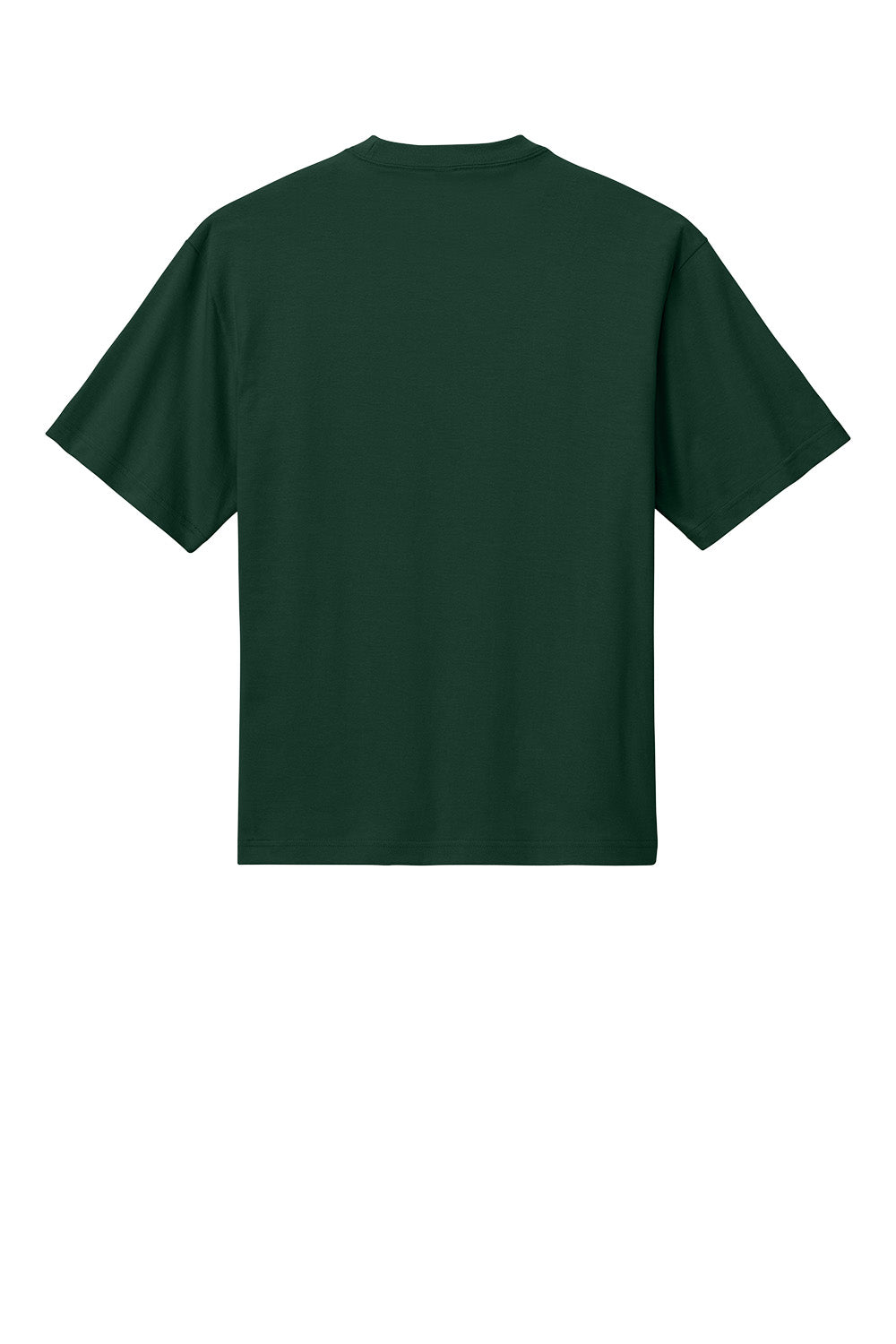 Forest green District® Heavyweight V-neck T-shirt from Print-View with a flat back design.