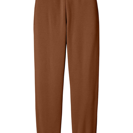 Bakedclay fleece sweatpants for high contrast printing – front view