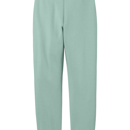 Heather sage blank sweatpants ideal for branding – back view