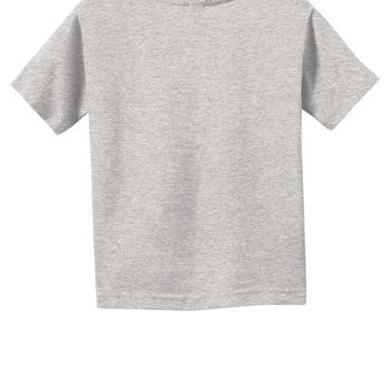 Heather Toddler Fine Jersey Tee – Soft Cotton Custom T-Shirt for Kids by Print View back