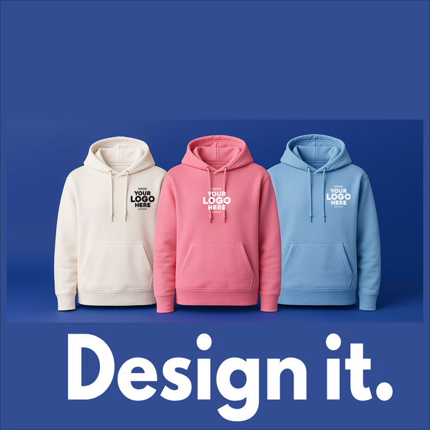 Customized Hoodie with text, picture, or logo
