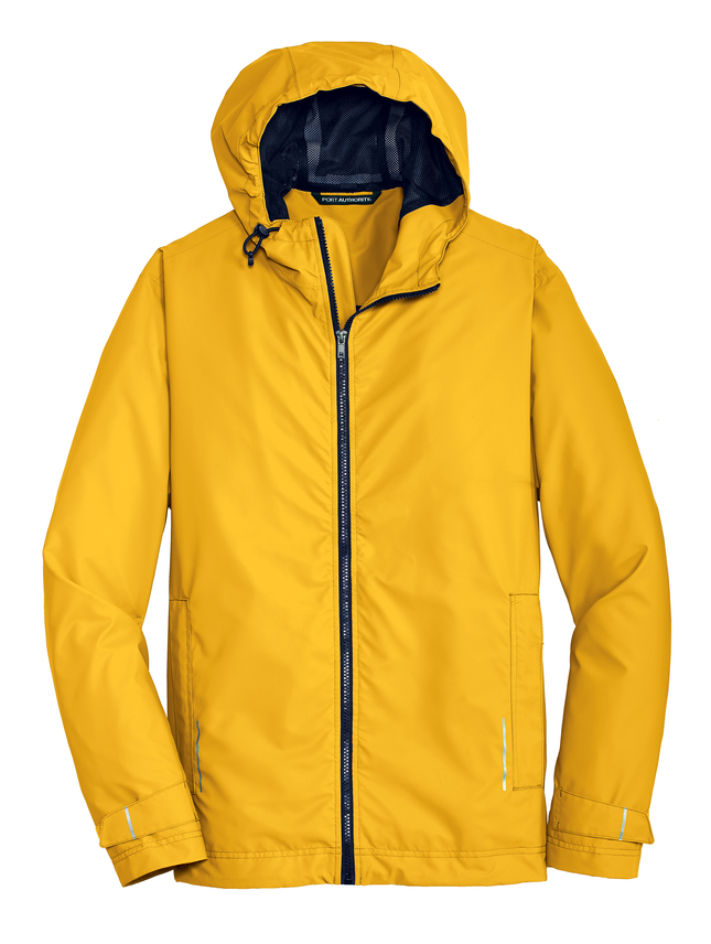 Yellow Rain Jacket print view