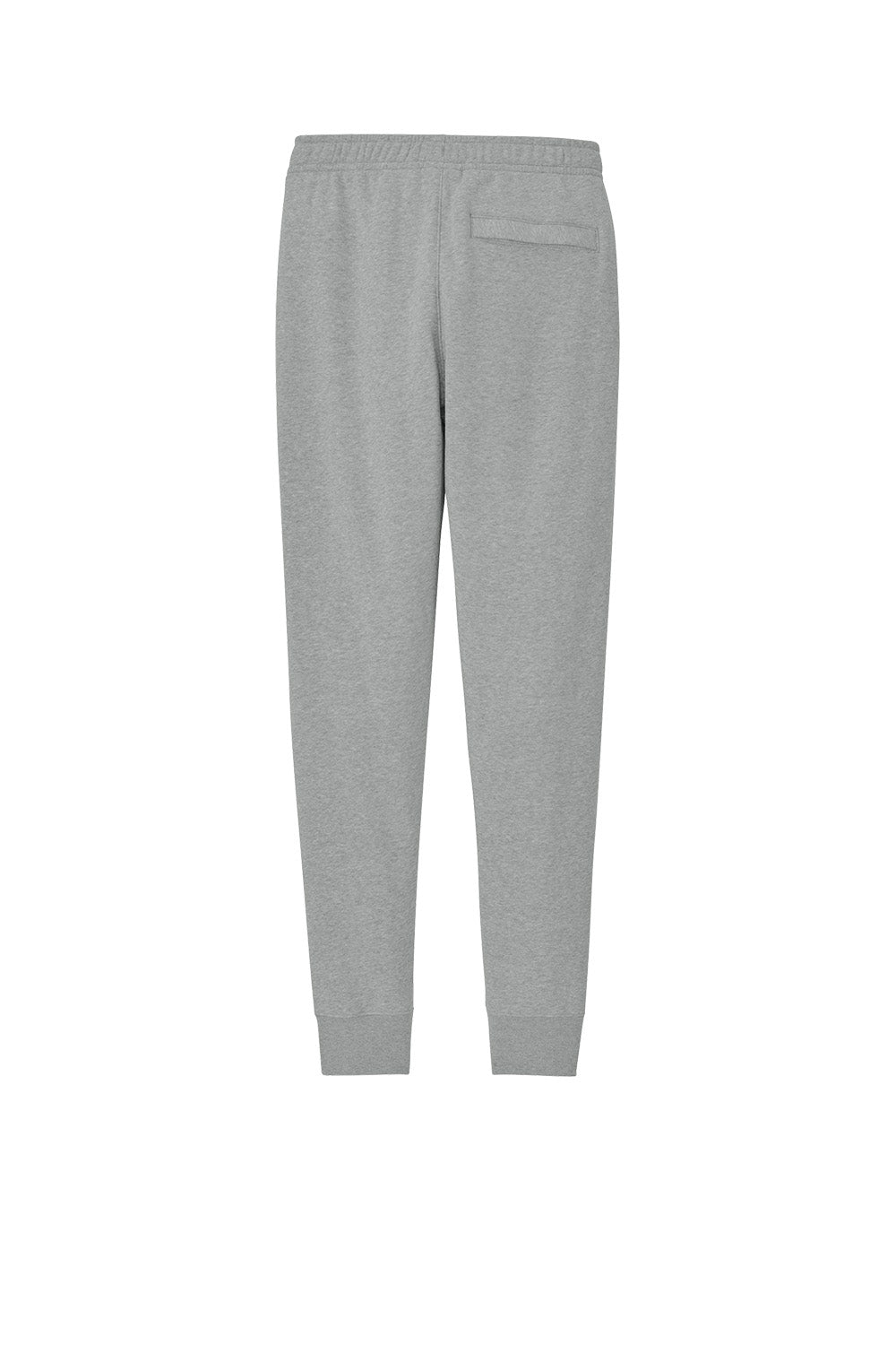 Print-View Nike Club Fleece Jogger displayed flat, showing soft fleece fabric, elastic waistband, and tapered legs for comfortable casual wear.