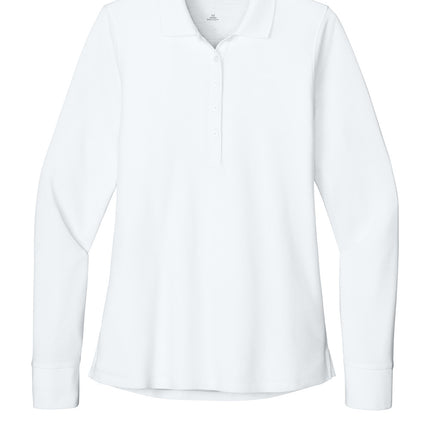 Port Authority® Women’s Wearever Signature Pique Long Sleeve Polo