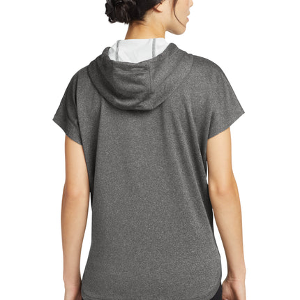 women's short sleeve hoodie