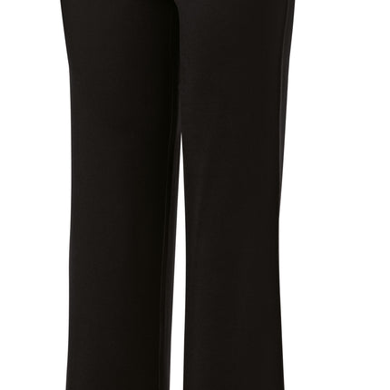 Print-View Sport-Tek Women's NRG Fitness Pant in black, full-length athletic pants with a comfortable fit and sporty design.