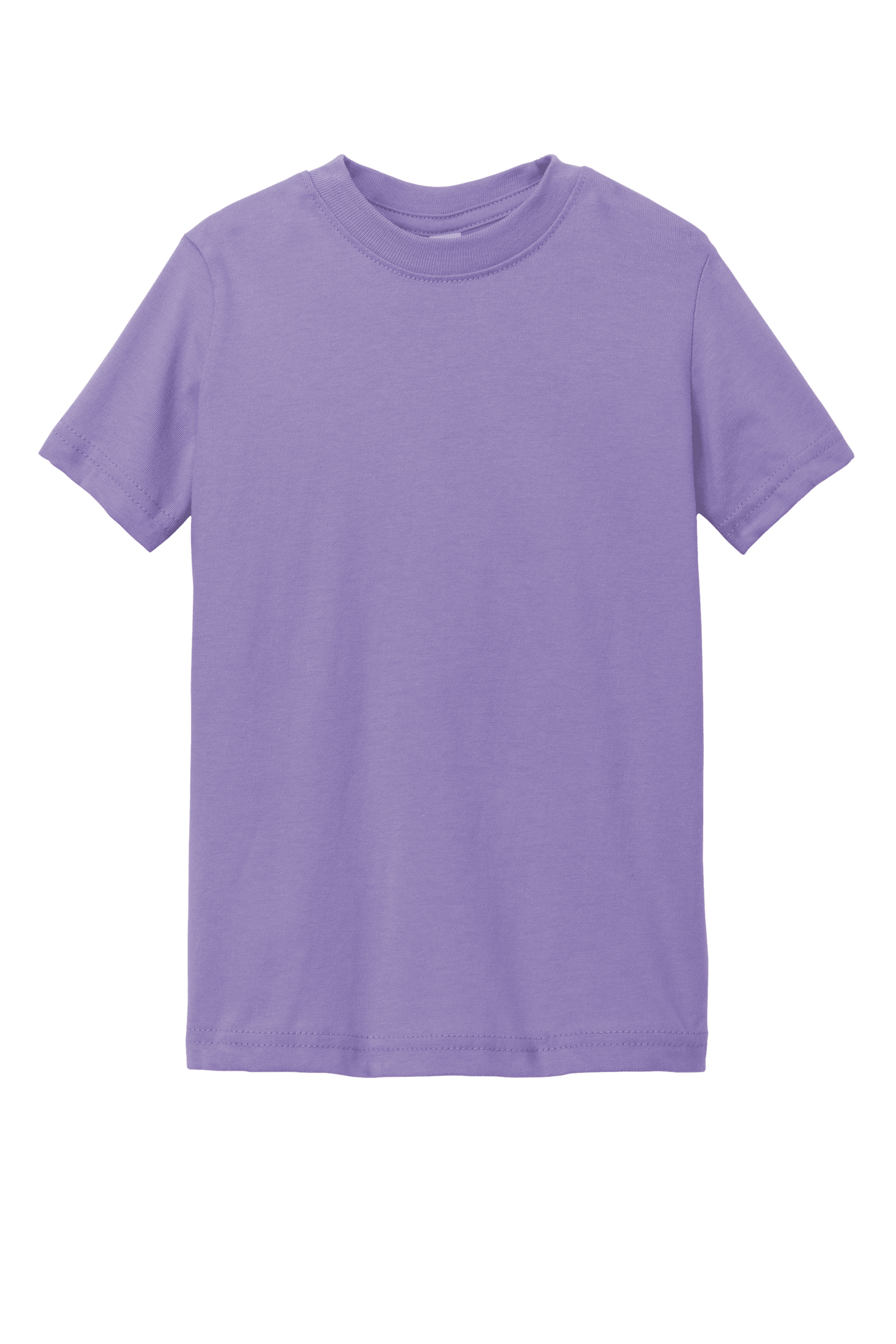 Lavender toddler fine jersey tee by Rabbit Skins, soft cotton kid's T-shirt with a comfortable fit and smooth fabric.