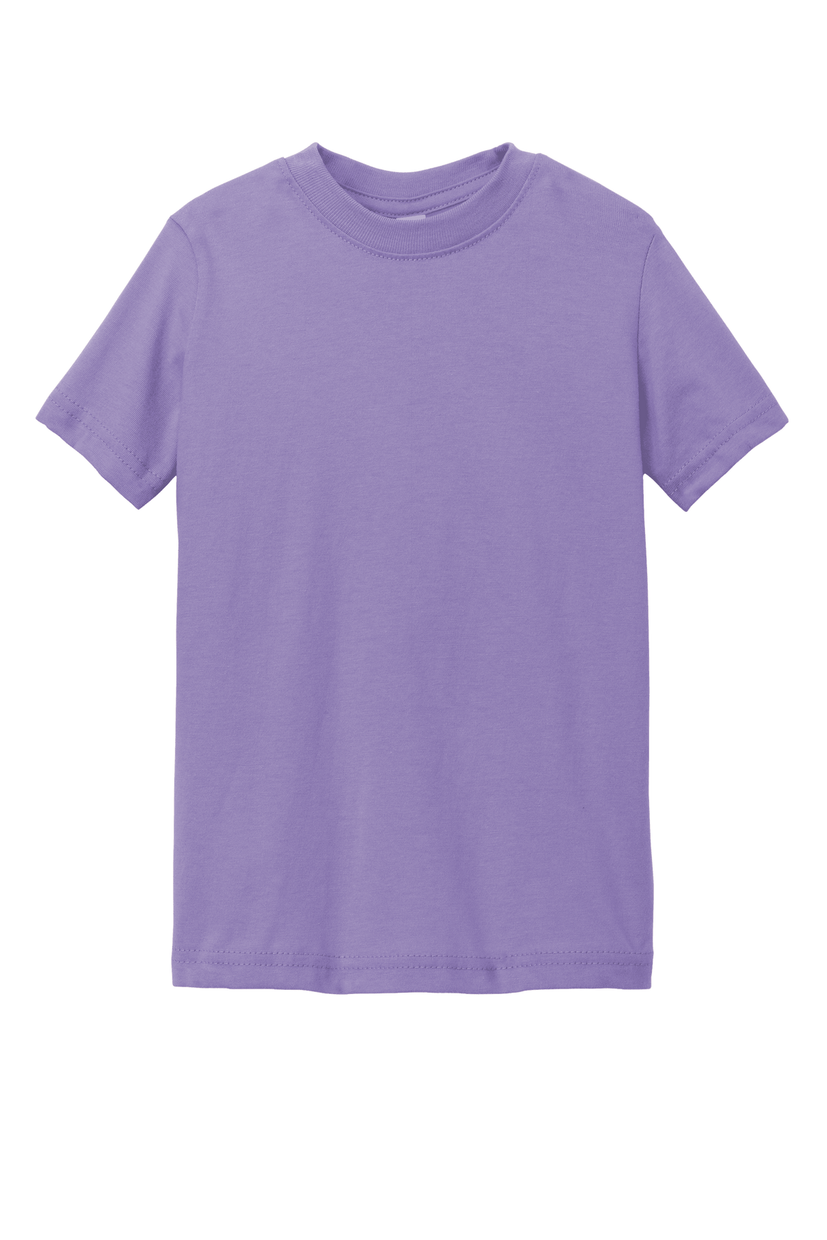 Lavender toddler fine jersey tee by Rabbit Skins, soft cotton kid's T-shirt with a comfortable fit and smooth fabric.