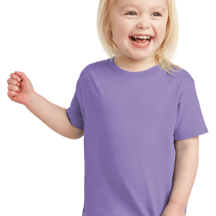 Lavender Toddler Fine Jersey Tee – Soft Cotton Custom T-Shirt for Kids by Print View Model